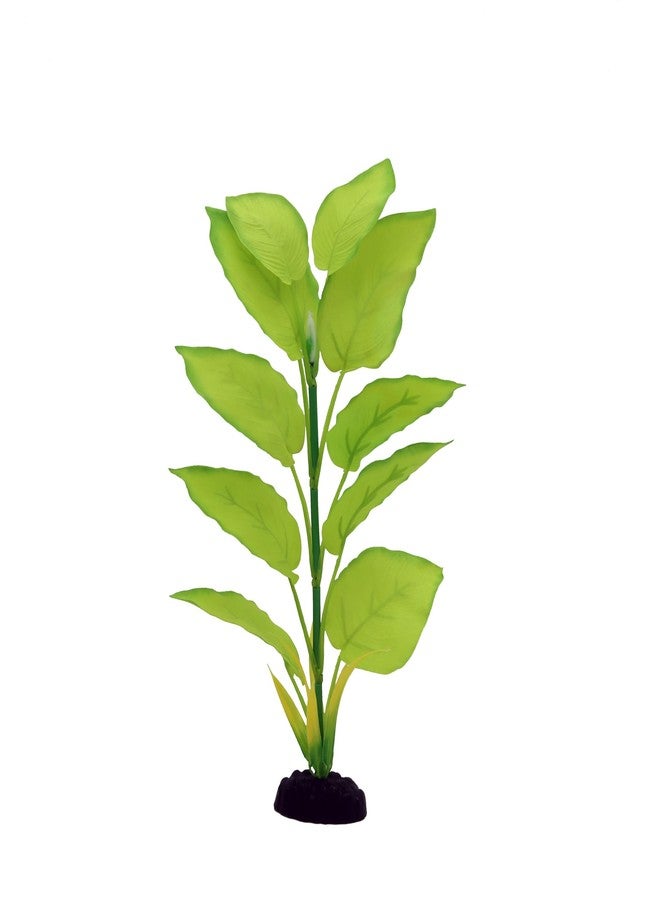 DVHEY 2-Pack 12 Inch Aquarium Silk Aquarium Plants, Artificial Plastic Plant for Small Tank, Goldfish, Fish Hides (Light Green, 12 Inch) - Image 5