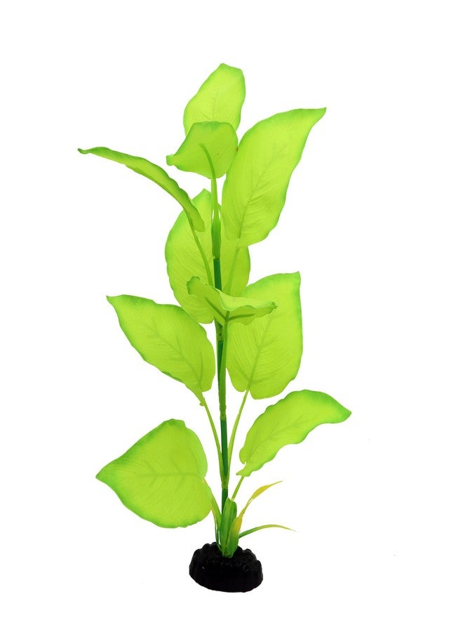 DVHEY 2-Pack 12 Inch Aquarium Silk Aquarium Plants, Artificial Plastic Plant for Small Tank, Goldfish, Fish Hides (Light Green, 12 Inch) - Image 4