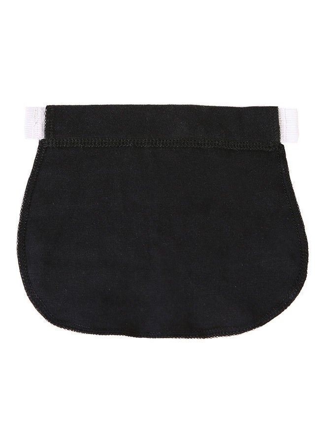 NIBEMINENT Maternity Waist Extender Black 19.3x16.5cm - Image 1