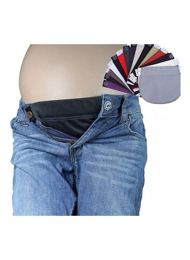 NIBEMINENT Maternity Waist Extender Black 19.3x16.5cm - Image 3