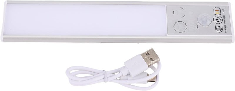 banapoy Under Cabinet Lights, Rechargeable Motion Sensor Closet Lamp with 3 Color Temperature, Day Night Sensing, Under Counter Night Lights for Kitchen, Stair, Hallway, 30cm - Image 5