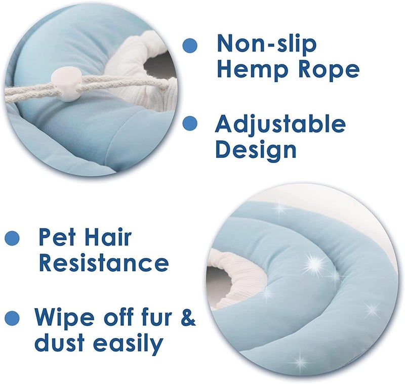Cat Cone, Soft Dog Cone Collar After Surgery, Water-Proof Comfortable Dog Recovery Cone Anti-Bite Lick Wound Healing, Pet Cone for Small Medium or Large Dogs and Cats (XL) - Image 4