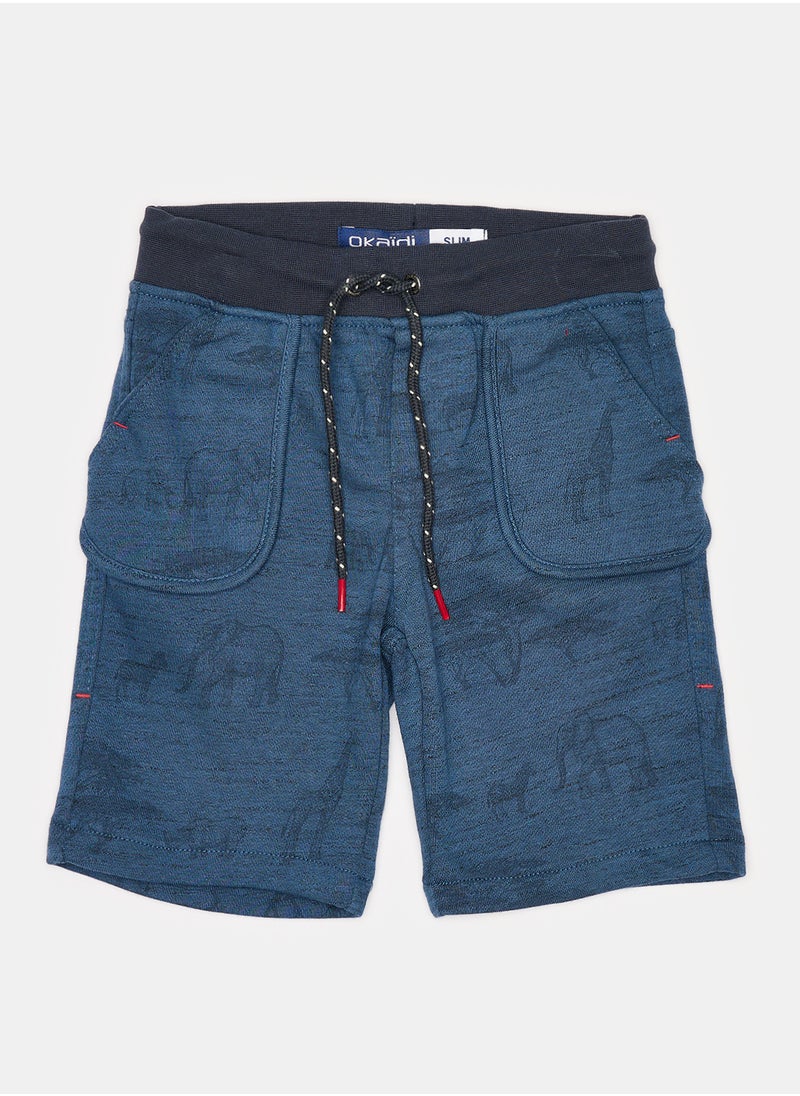 Okaidi - Blue Shorts for Boys - Image 1
