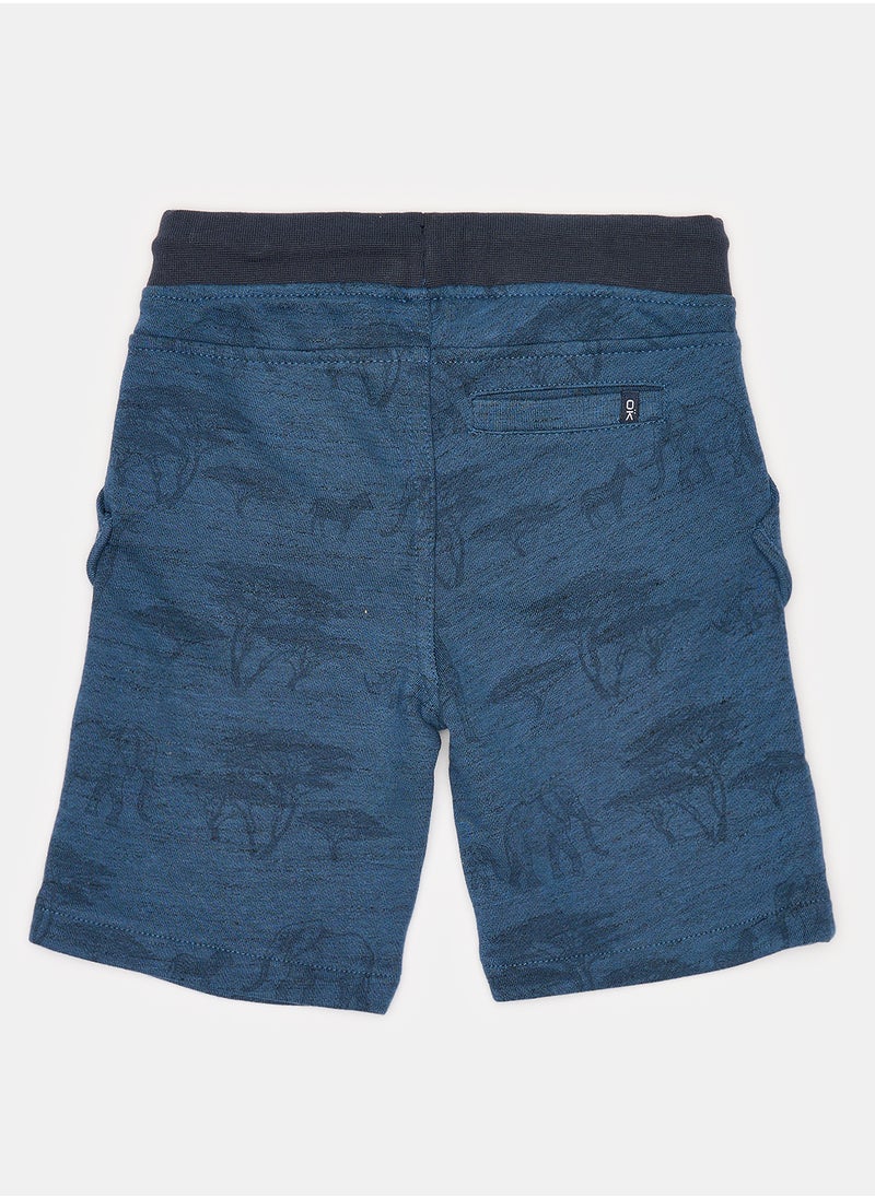 Okaidi - Blue Shorts for Boys - Image 1