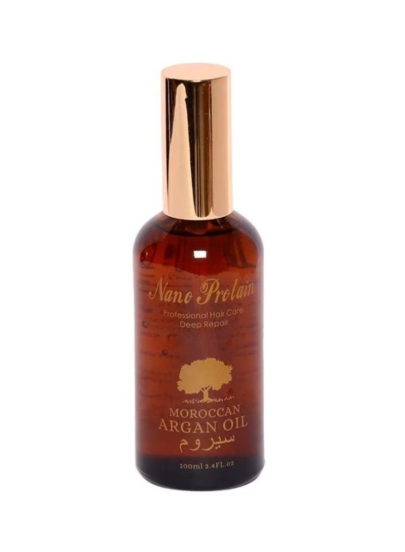 nano protain Deep Repair Serum With Moroccan Argan Oil For Hair -100 ml - Image 1