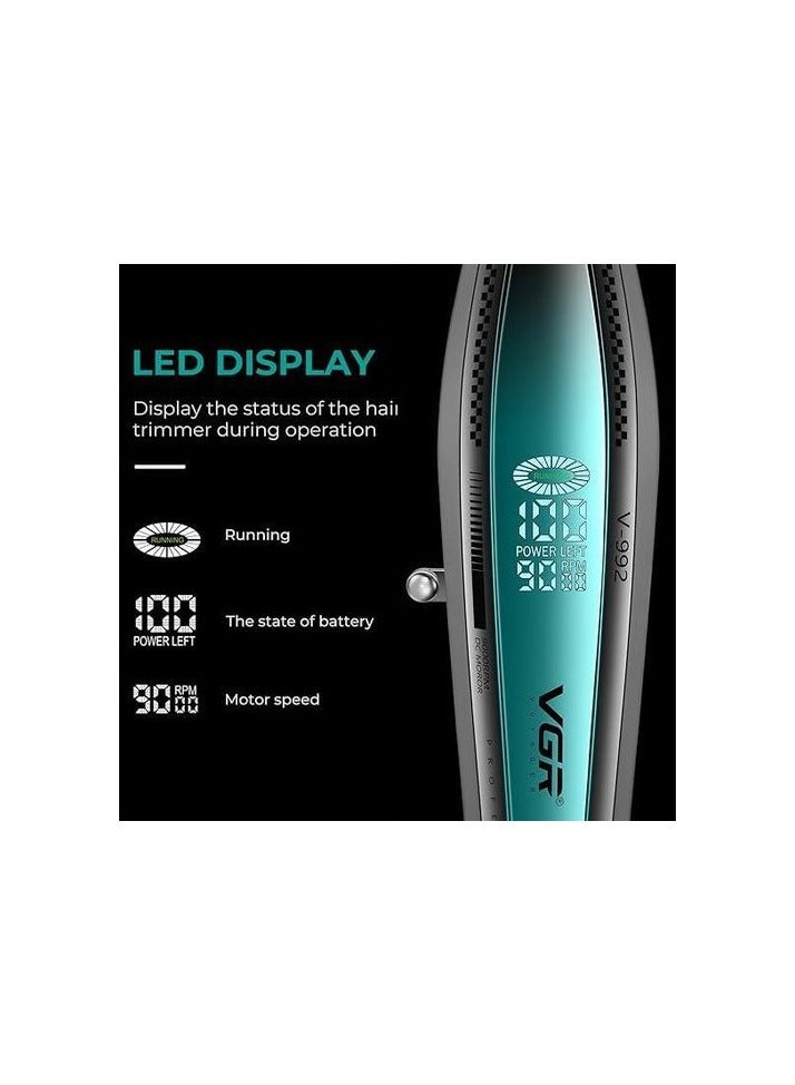 VGR V-992 - Professional Electric Shaver Black - Image 4