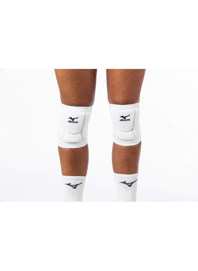 Mizuno LR6 Volleyball Kneepad, White, Large - Image 4