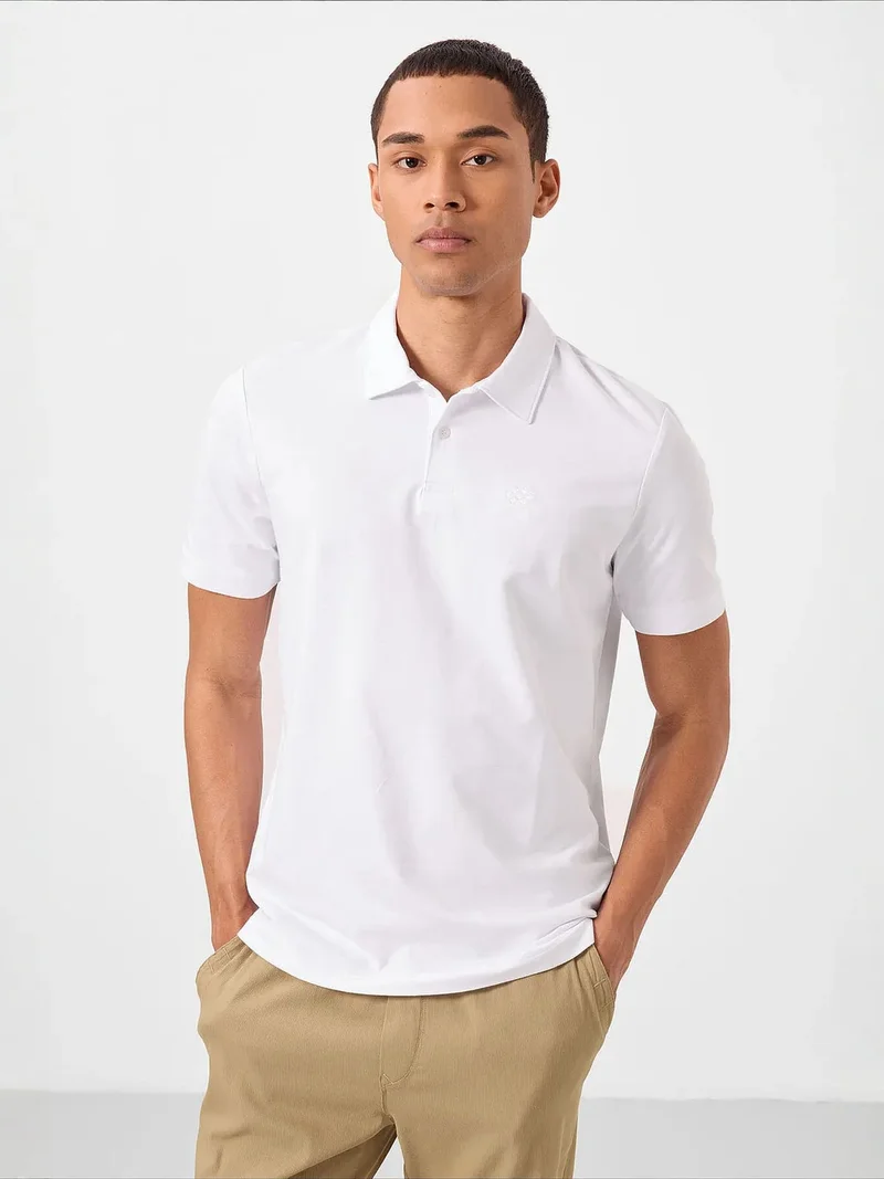 Tommylife TOMMY Men's Cotton-Blend Polo T-Shirt