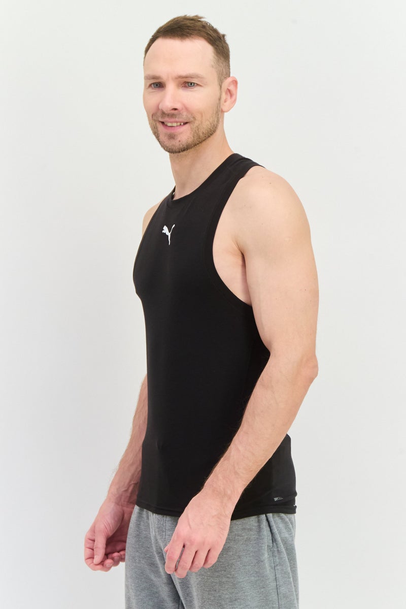 PUMA Men Sportswear Fit Sleeveless Training Tank Tops, Black  - Image 3