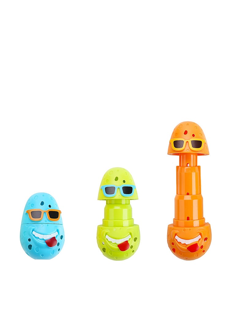 SOLARAE Underwater Diving Pool Toys for Kids - 3pcs Clown Egg Sinking Sticks for Summer Fun, Perfect for Boys and Girls Ages 8-12. Enjoy Exciting Pool Games! - Image 2