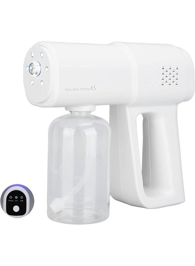 Generic Hair Moisturizing Sprayer, Rechargeable Handheld Nano Nebulizer, Low Noise, Hair Dye Steamer Humidifier Hair Care Tools Office Salon Hair Care SPA Tools Home Garden School - Image 1