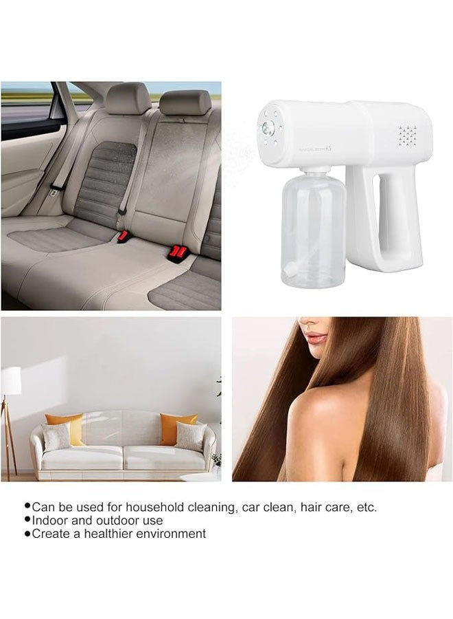 Generic Hair Moisturizing Sprayer, Rechargeable Handheld Nano Nebulizer, Low Noise, Hair Dye Steamer Humidifier Hair Care Tools Office Salon Hair Care SPA Tools Home Garden School - Image 4