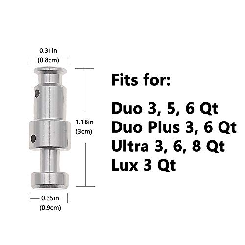 Longan Craft Float Valve Seal for Instant Pot Replacement Parts with 6 Sealer Gasket, Fits Duo 3, 5, 6 Qt, Duo Plus 3, 6 Qt, Ultra 3, 6, 8 Qt, Lux 3 Qt - Image 4