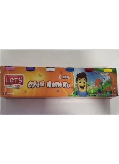 Let's Be Child Lets Be Child Lets Play Dough 6 Pack L8450 690GR 