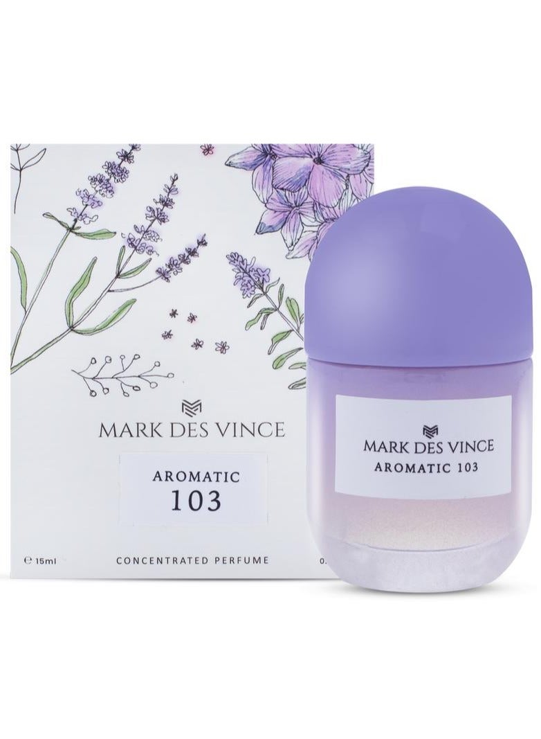 MARK DES VINCE عطر مارك ديس فينس العطري 103 مركز 15 مل - Image 2