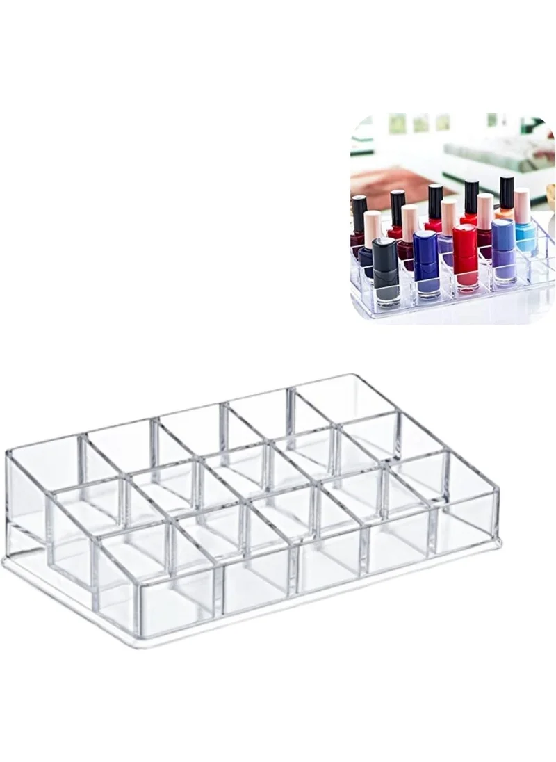 Piev 15 Compartment Nail Polish Organizer