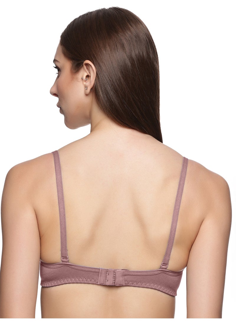 تينز لايفستايل حمالة صدر بدون حمالات مصنوعة من القطن المشط المبطن بدون أسلاك مع حزام دعم فائق الإمساك مع حزام قابل للفصل - Image 3