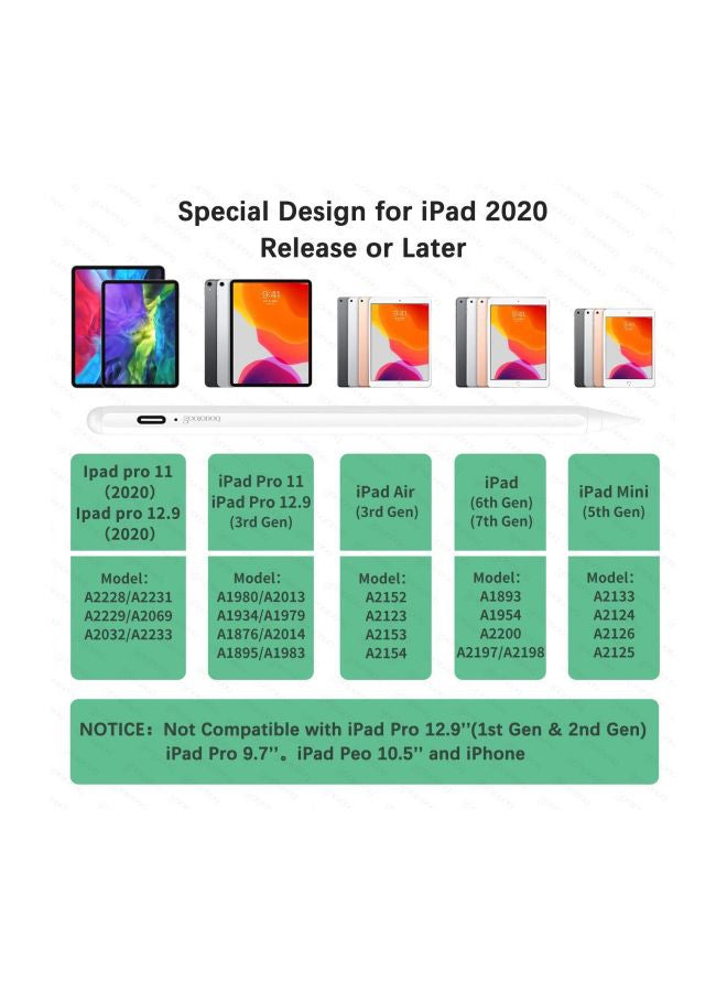 GOOJODOQ Superfine Nib Active Capacitive Stylus Pen Silver - Image 5