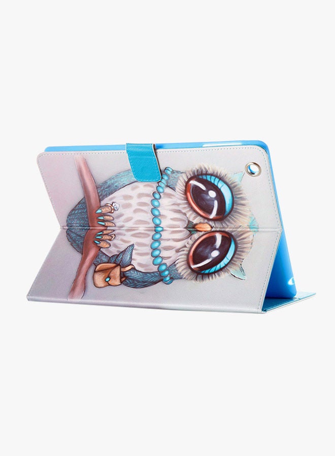 NIBEMINENT Owl Folding Protective Shell Flip Cover For Apple iPad 2/3/4 9.7-Inch Multicolour - Image 3