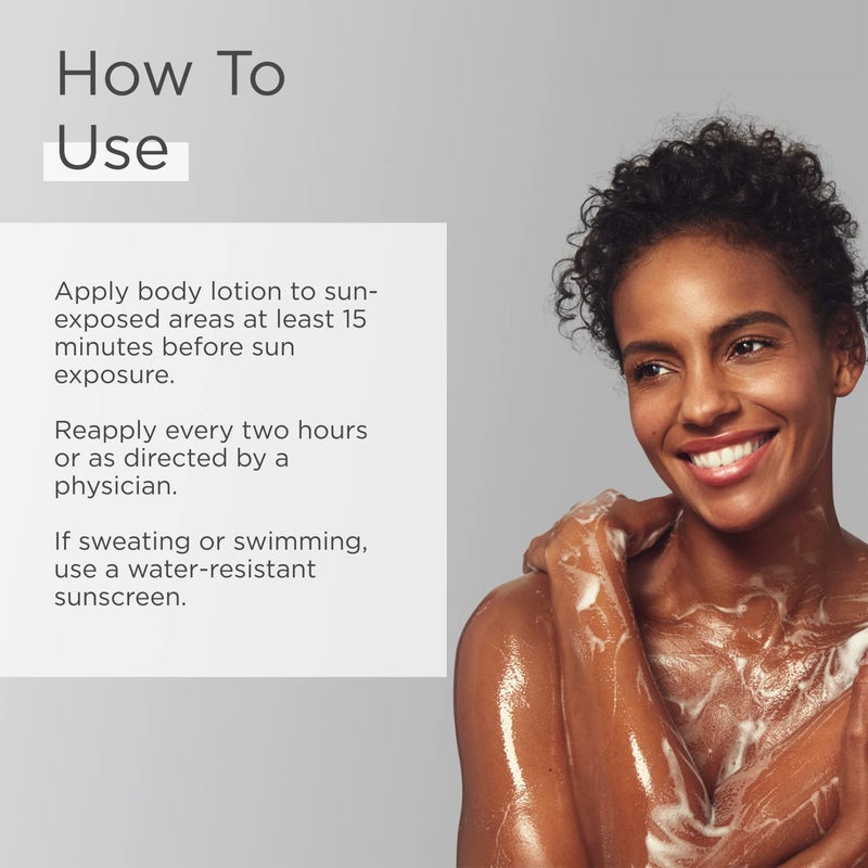 Glytone Daily Body Lotion with SPF 15â€“Broad Spectrum Sunscreen Moisturizer for Body â€“Spf Lotion with Glycolic Acid & Shea Butter â€“ Sensitive Skin Sun Screen â€“ Gives Non Greasy Sun Protection â€“ 12 oz - Image 4