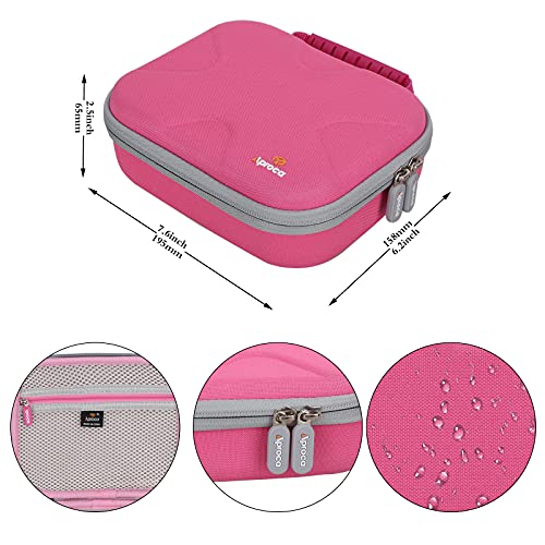 Aproca Tool Case Compatible with Hi-Spec 27pc Power Screwdriver Set, Portable Storage Bag for Cordless and Accessories - Pink (Case Only) - Image 5