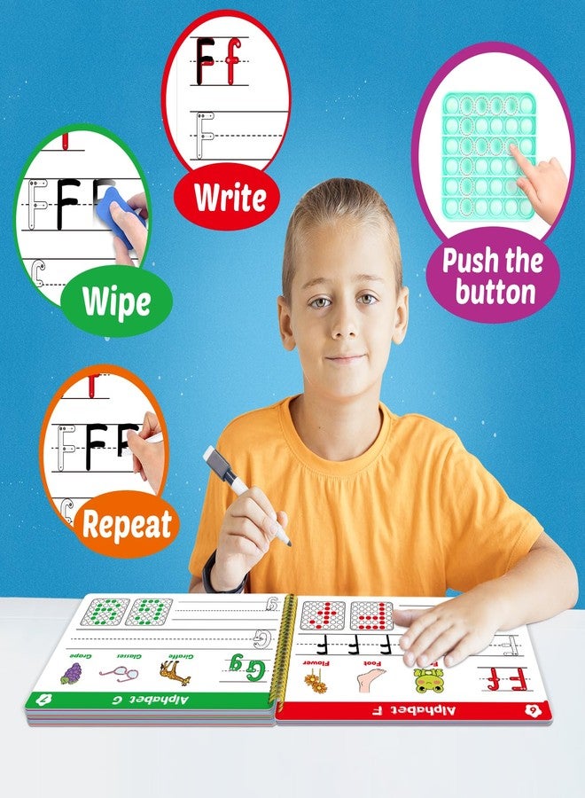 Aizweb Handwriting Practice for Kids,Learn to Write,Pre k Toddler Preschool Kindergarten Learning Activities,Number Shape Letter Tracing Writing Workbook,ABC Alphabet Autism Montessori Toys - Image 3