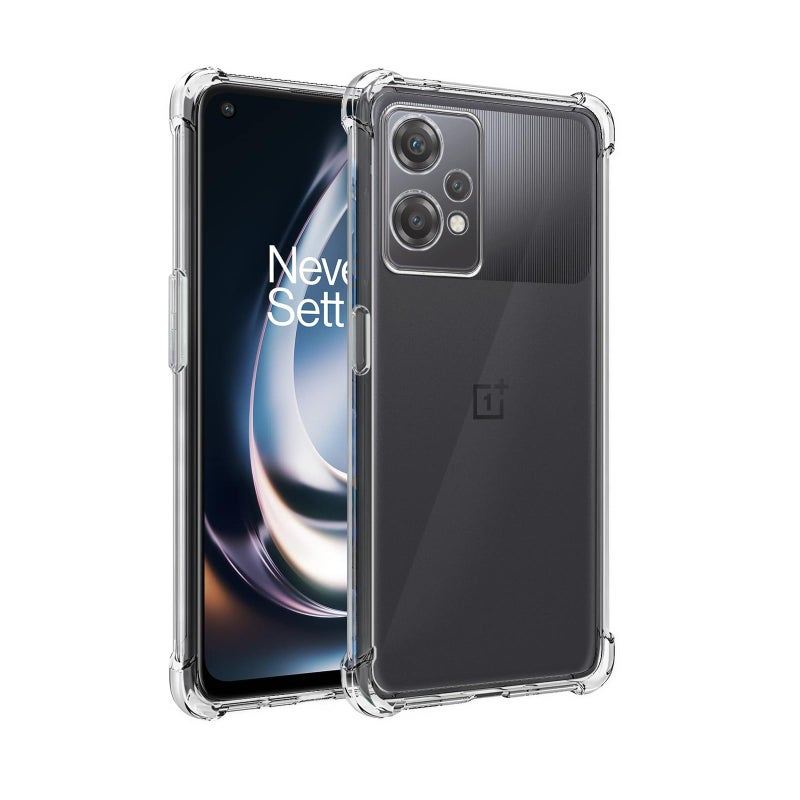 Plus Mobile Cover Soft & Flexible Shockproof Back Case with Cushioned Edges Transparent for OnePlus Nord CE 2 Lite 5G - Clear - Image 5