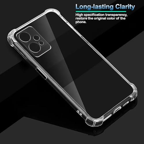 Plus Mobile Cover Soft & Flexible Shockproof Back Case with Cushioned Edges Transparent for OnePlus Nord CE 2 Lite 5G - Clear - Image 4