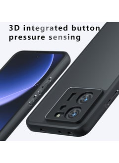 Generic غطاء حماية Xiaomi 13T/13T Pro مضاد للصدمات، عدسة حماية كاملة من مادة البولي يوريثين الحراري، ظهر ناعم وشفاف مضاد للخدش، ملحقات الهاتف المحمول غطاء خلفي واقي أصفر أبدًا  - Image 3