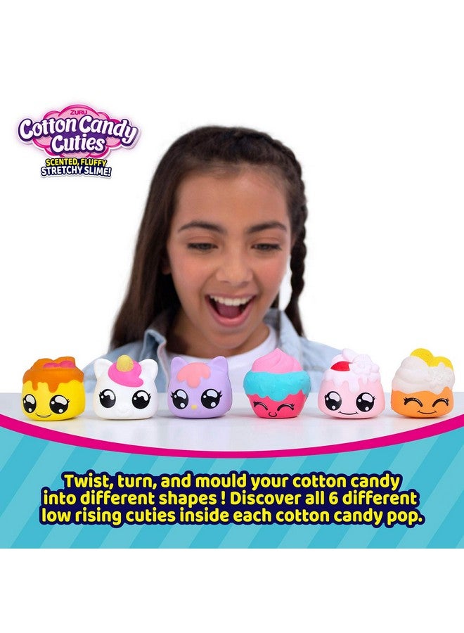 ZURU Oosh Oosh Slime Cotton Candy Cuties Series 2 By Zuru (Pink) Scented, Squishy, Fluffy, Soft, Stretchy, Stress Relief, Party Favors, Non Stick With Collectible Cutie Slow Rise Toy - Image 4