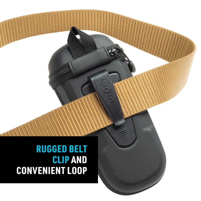 Nite IZE Clip Case Hardshell XL Optics Case - Sunglasses Organizer for Travel - Pouch Case for Eyeglasses - Black - Image 5