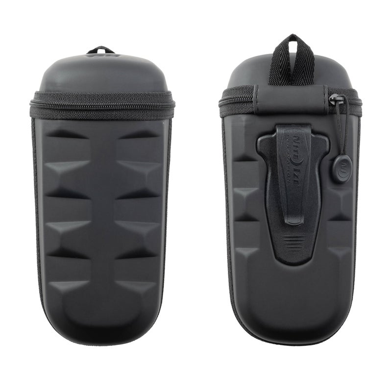 Nite IZE Clip Case Hardshell XL Optics Case - Sunglasses Organizer for Travel - Pouch Case for Eyeglasses - Black - Image 2