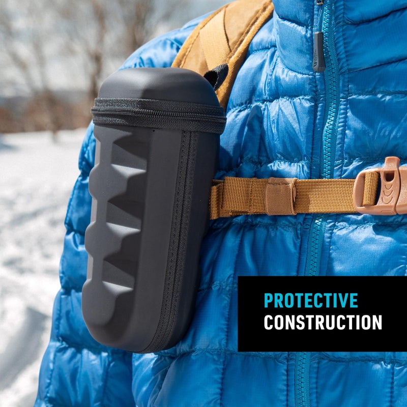 Nite IZE Clip Case Hardshell XL Optics Case - Sunglasses Organizer for Travel - Pouch Case for Eyeglasses - Black - Image 4