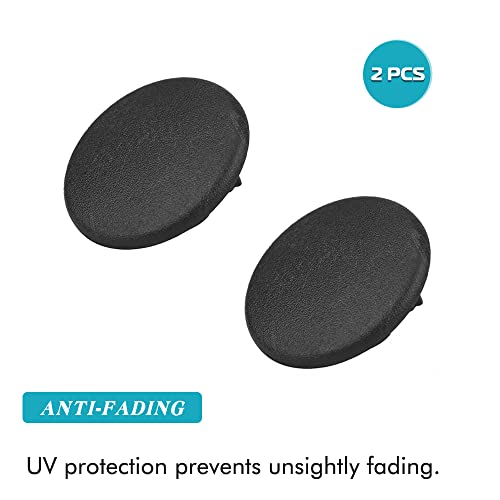 YIENAKFUN Armrest Cover Cap for 07-19 Chevy Tahoe Suburban Yukon Cadillac Escalade Seat Parts Replacement OEM GM 15279690 Rear Bucket Seats Arm Rest Handle Trim Bolt Vehicle Accessories (Black) - Image 2