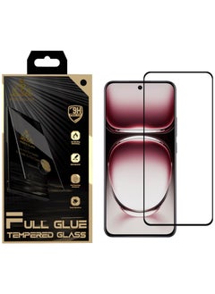 Generic One Minute Prince Glass Screen Protector 2.5D Full Glue Full edge coverage Easy to install and remove for installation of another screen protector Comfortable texture Works well with fingerprint For Oppo Reno 12 Pro 5G  - Image 1