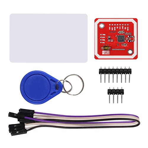 ALMOCN 3PCS PN532 NFC NXP RFID Module V3 Kit Near Field Communication Reader Module Kit I2C SPI HSU with S50 White Card Key Card for Arduino Raspberry Pi DIY Smart Phone Android Phone - Image 2
