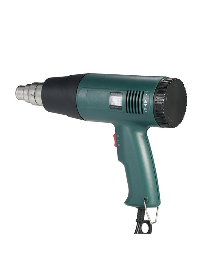 NIBEMINENT Electric Hot Air Heat Gun Tool Set Green 27.5 x 7.5 26cm  - Image 2