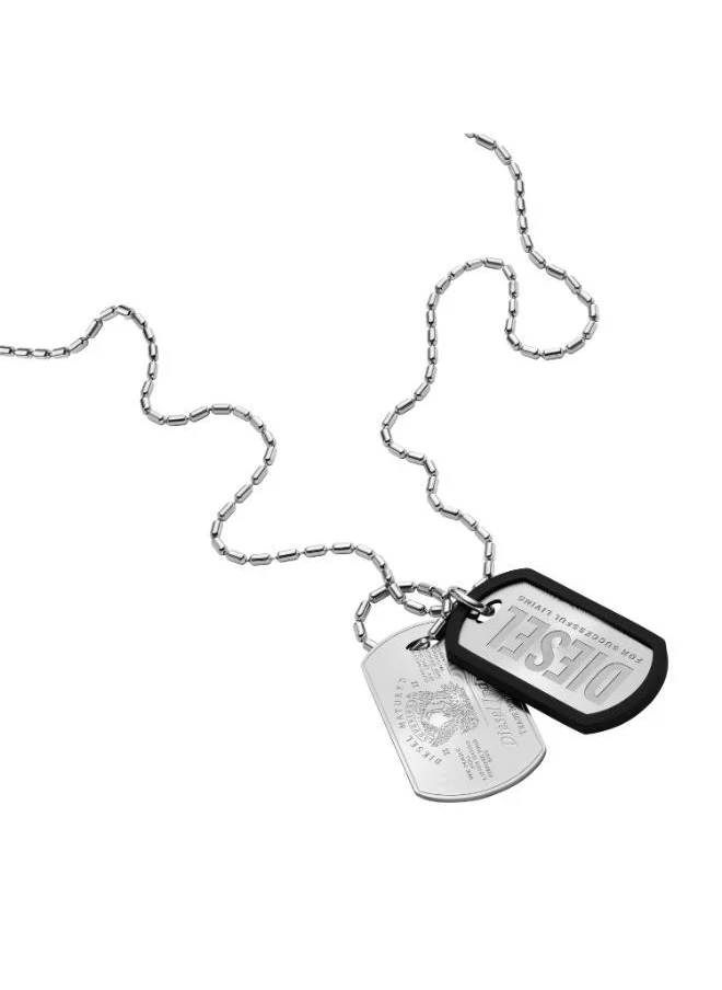 ديزل Dx1553040 Dog Tag Necklace