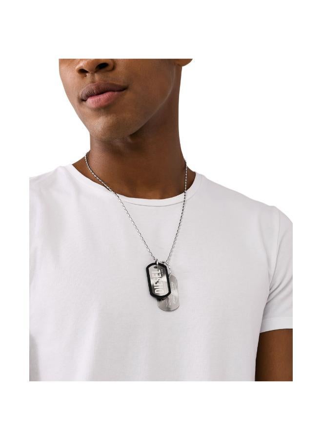 DIESEL Dx1553040 Dog Tag Necklace  - Image 3