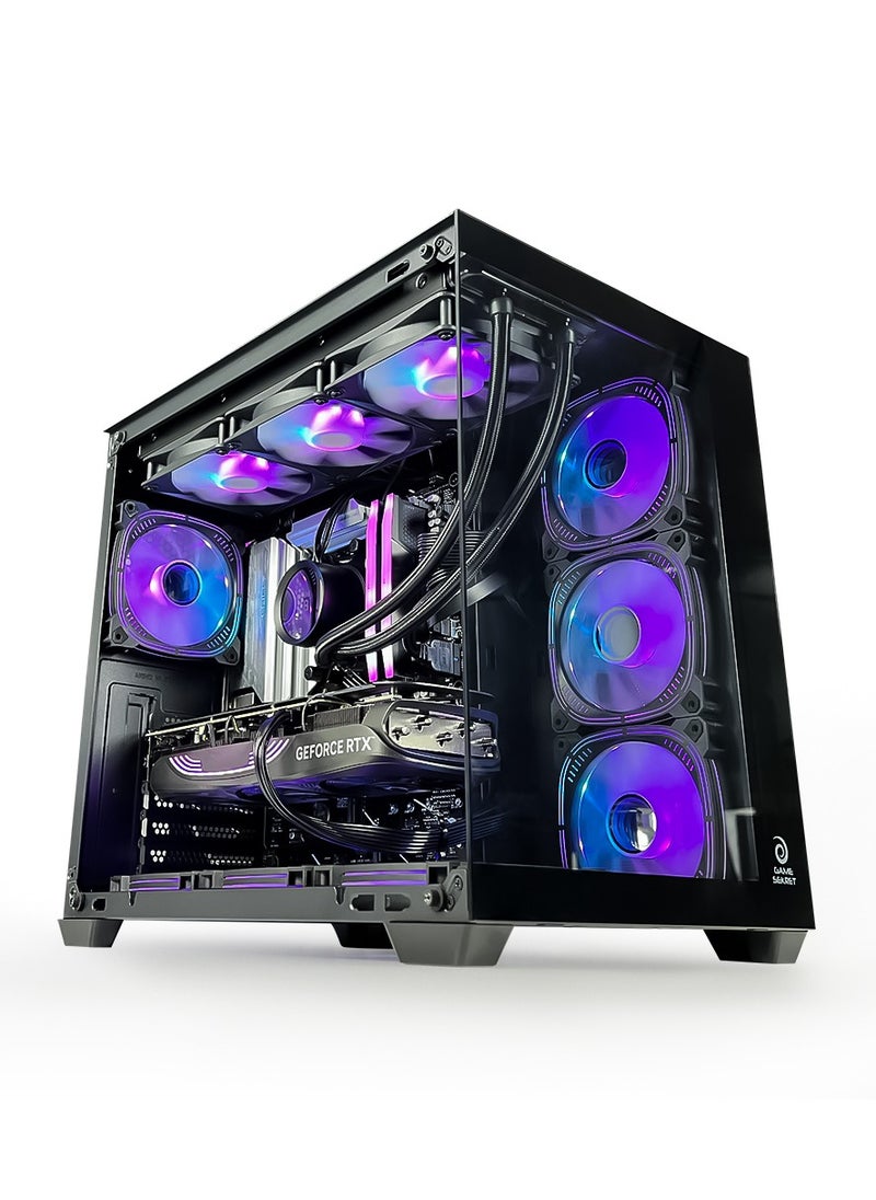 Game Sekret Phantom Gaming PC - Intel Core i9-14900K | RTX 4070 Super 12GB GPU | 64GB DDR5 RAM | 990 Pro 2TB M.2 NVMe SSD | 360mm AIO Liquid Cooler | Z790 MOBO | 750W 80+ Gold PSU | WiFi/Bluetooth/Win11 Pro | Game Sekret Desktop Computer Tower  - Image 1