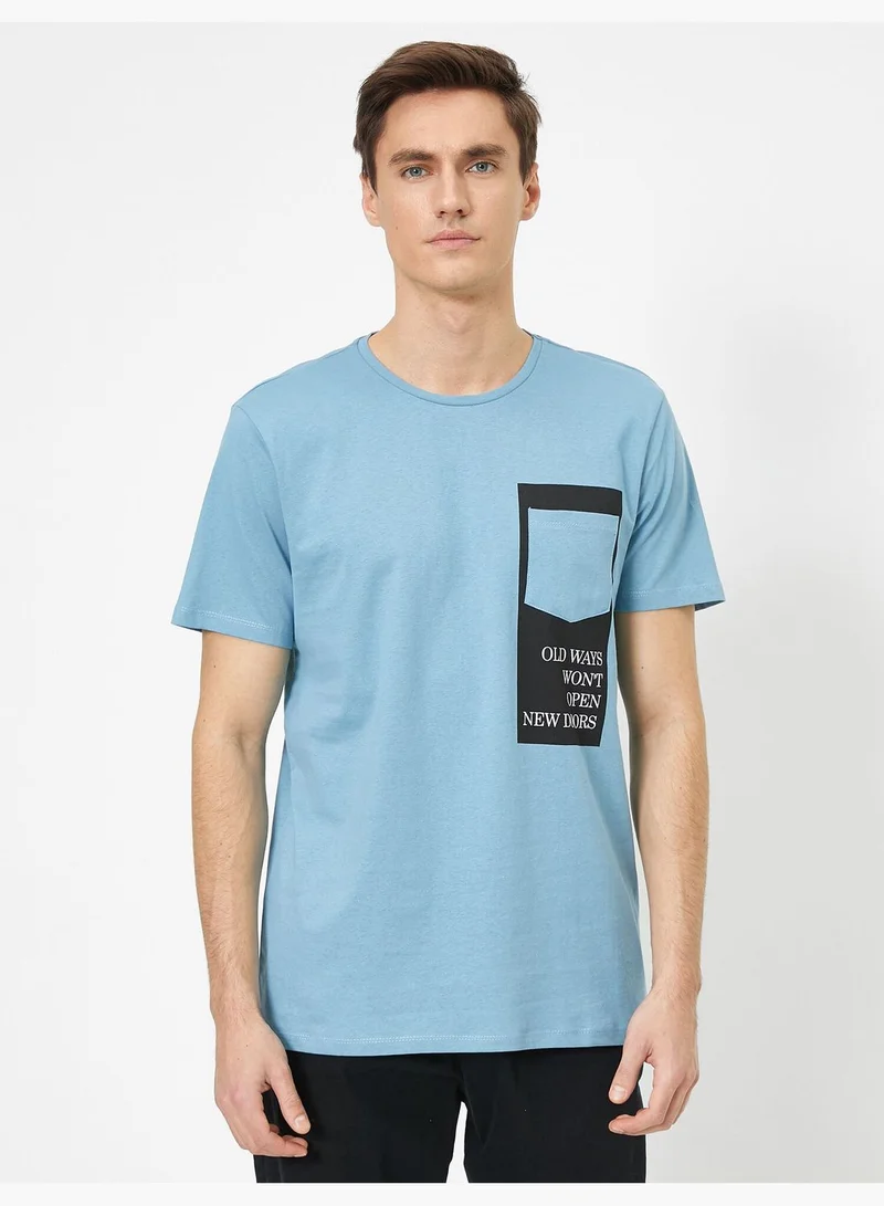 KOTON Letter Printed T-Shirt