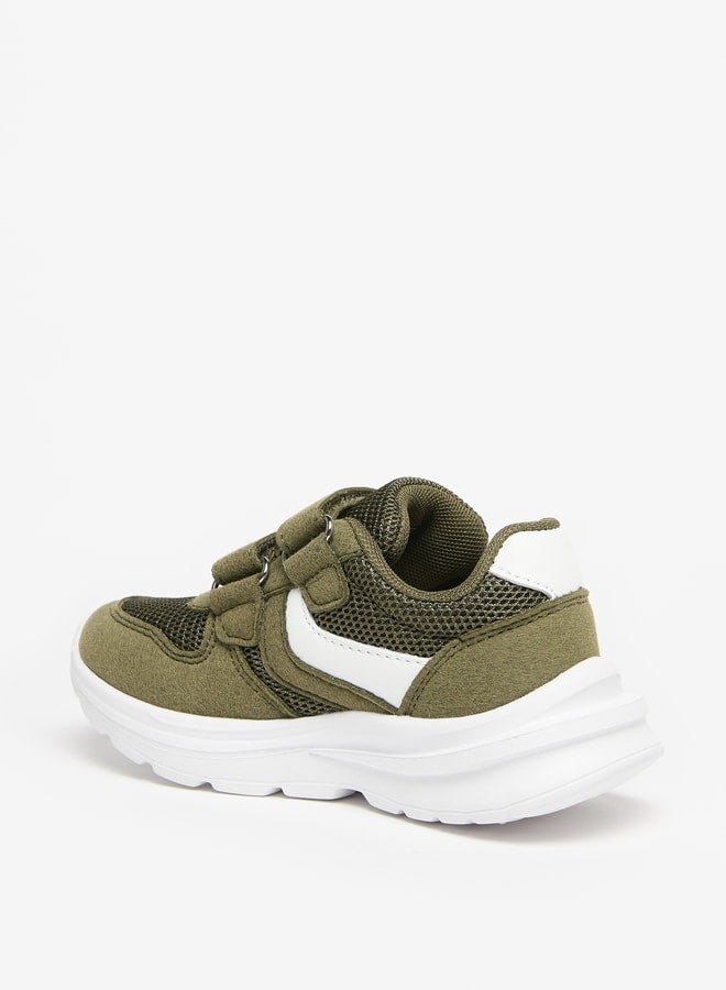 LBL by Shoexpress Boys Mesh Textured Sports Shoes With Hook And Loop Closure  - Image 3