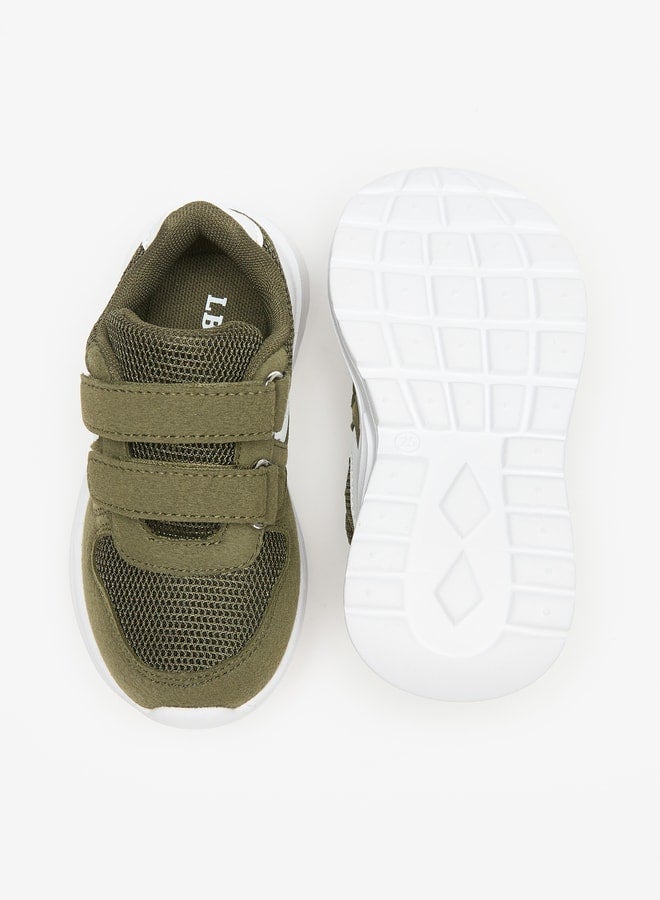 LBL by Shoexpress Boys Mesh Textured Sports Shoes With Hook And Loop Closure  - Image 4