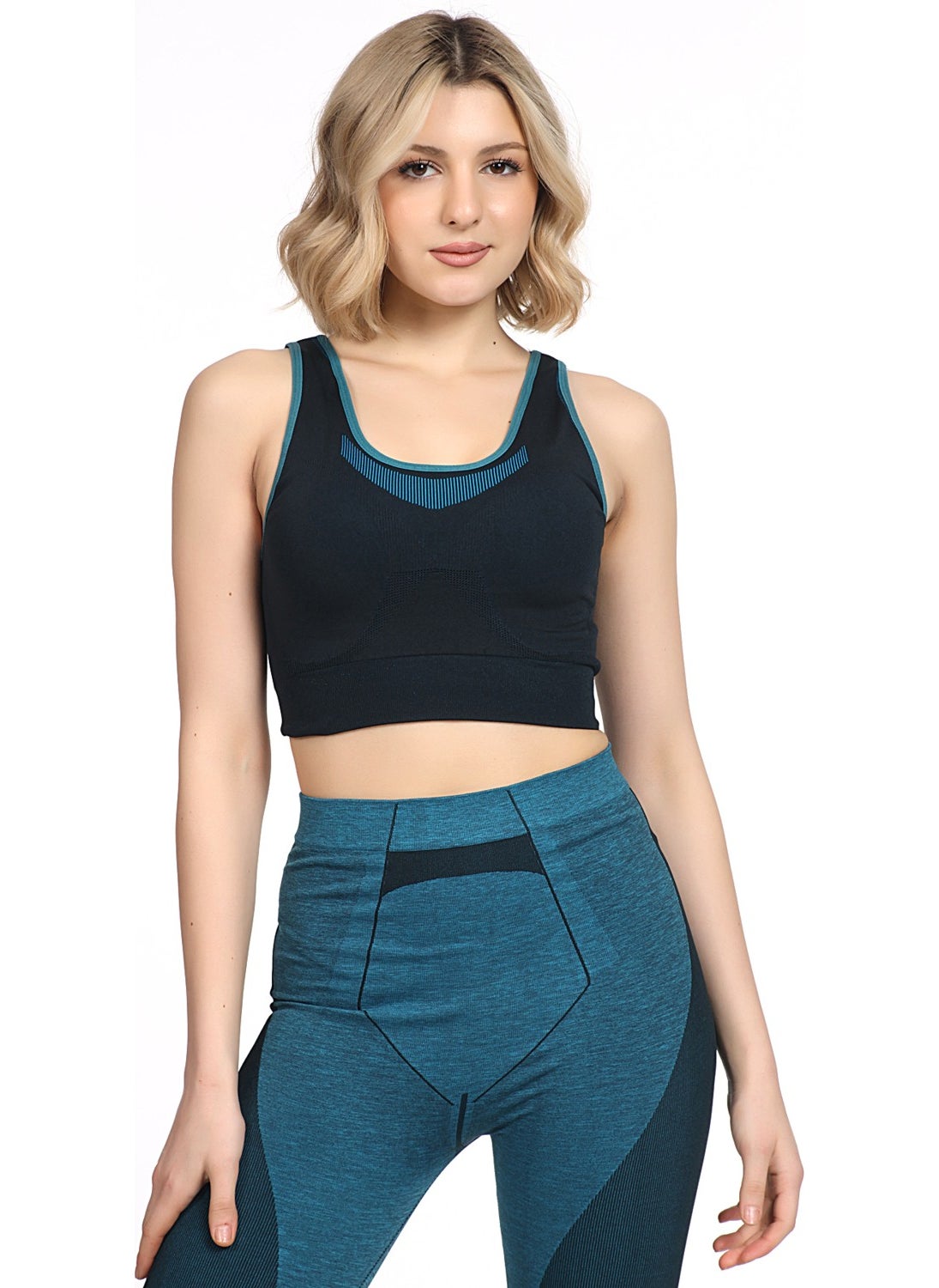 Miorre Thick Strap Unsupported Seamless Sports Bra  - Image 1