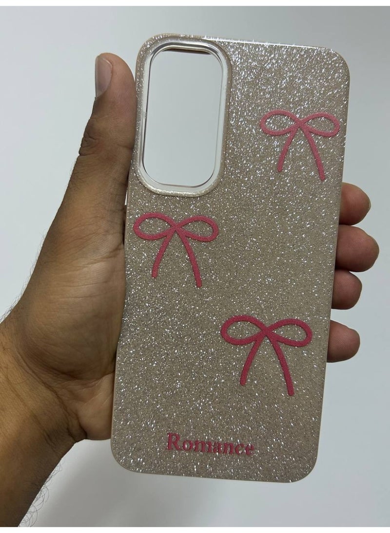 Romance Bow knot Back Cover Compatible with Phone Samsung A25 - Image 1