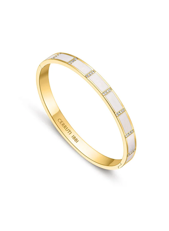 CERRUTI 1881 Sidonia Gold Plated Bangle For WomenCIJLG0010202