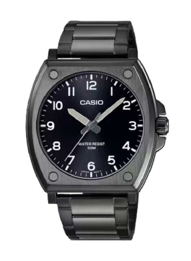 CASIO Stainless Steel Analog Wrist Watch  MTP-E730B-1AVDF - Image 1