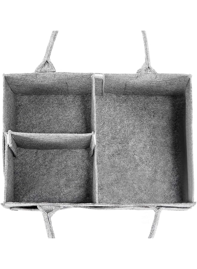 erorex Baby Diaper Caddy Organizer Portable Large Diaper Caddy Tote Car Travel Bag  - Image 2