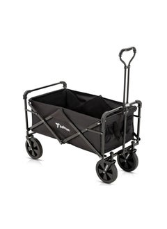 TEKNUM Teknum Folding Wagon Cart w/ Canopy-Black  - Image 3