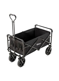 Teknum Folding Wagon Cart w/ Canopy-Black - pzsku/Z728366B9DD8327F60453Z/45/_/1688740810/8dd0e0e4-e966-420d-a81f-3868971969ac